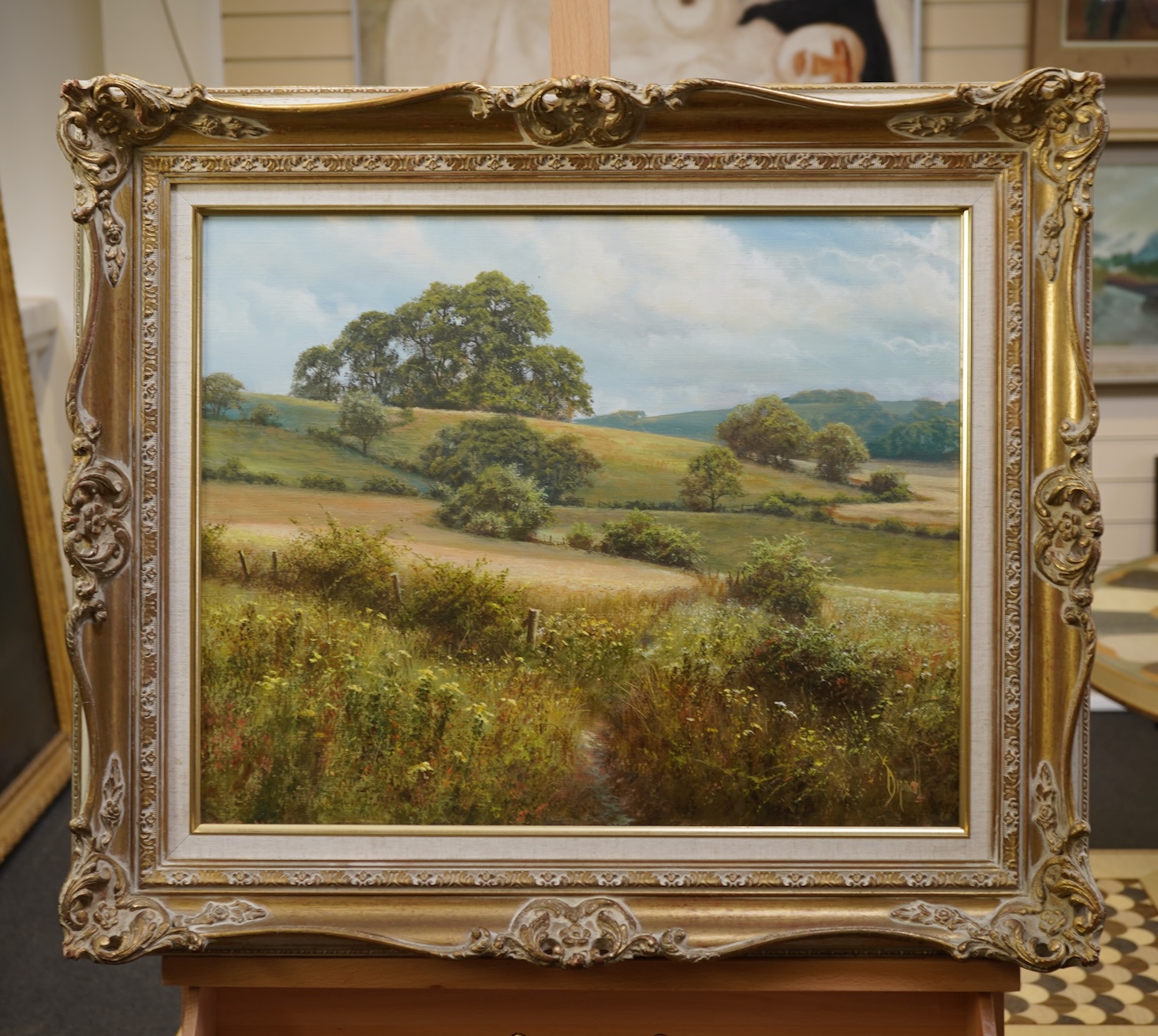 David Dipnall, (1941-2023), 'The Path Through the Corn'